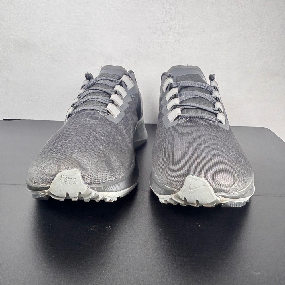 Nike Zoom Pegasus 37 Gray Mesh Running Athletic Sneakers Comfort Sporty Mens 12 - Picture 12 of 14